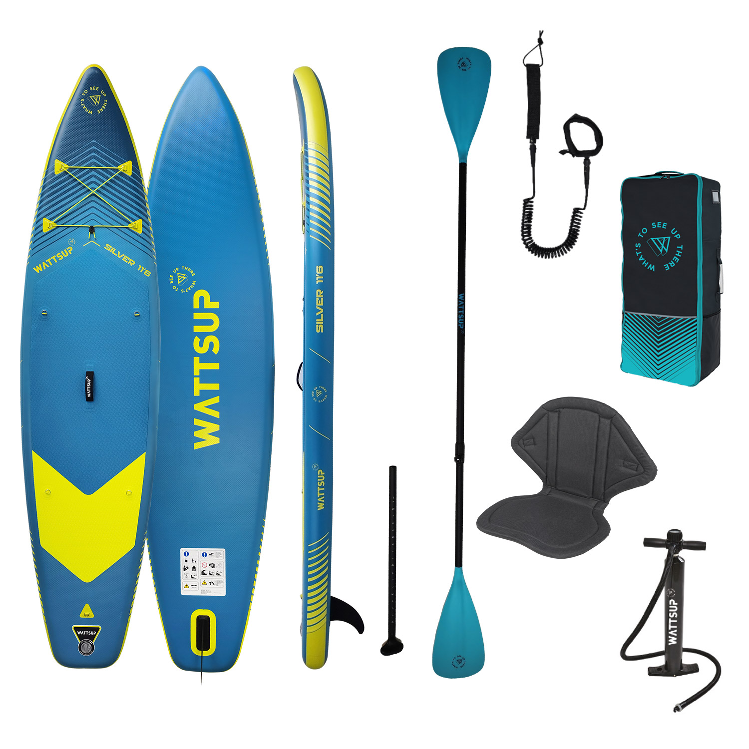 stand up paddle silver